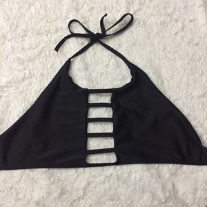 Black trendy bikini